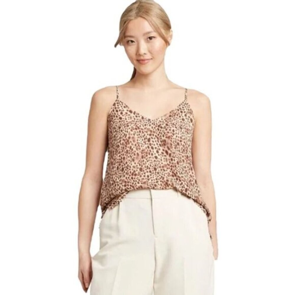 A New Day Animal Print Cami Top Small NWT‎